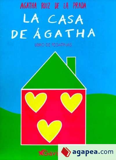 La casa de Ágatha. Libro de pegatinas