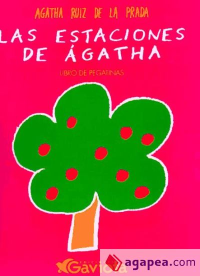 Las estaciones de Ágatha. Libro de pegatinas