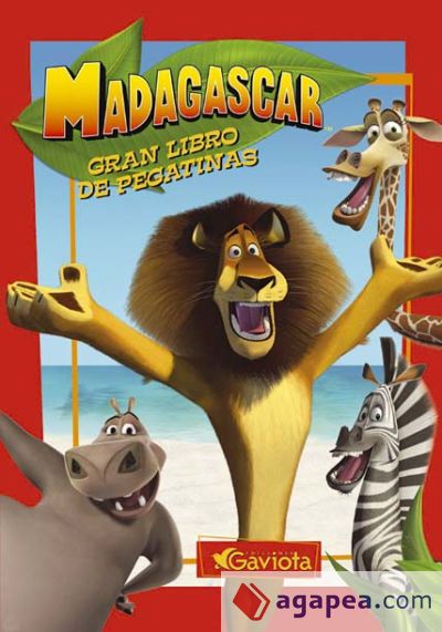 Madagascar. Gran libro de pegatinas