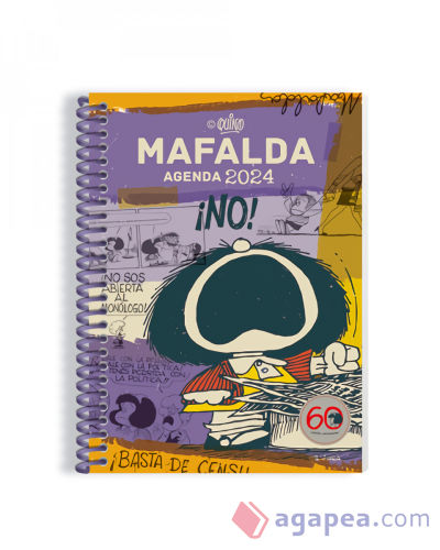 Mafalda 2024, Agenda Para La Mujer Anillada violeta
