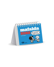 Portada de Mafalda 2025, Calendario Escritorio Turquesa