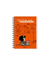 Portada de Mafalda agenda perpetua anillada muñeca