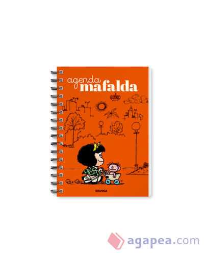 Mafalda agenda perpetua anillada muñeca