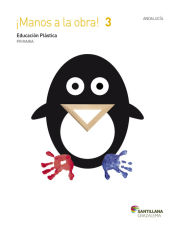 Portada de Educación plástica 3º Primaria : ¡Manos a la obra!