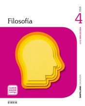 Portada de FILOSOFIA SERIE REFLEXIONA 4 ESO SABER HACER CONTIGO