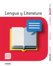 Portada de LENGUA Y LITERATURA SERIE COMENTA 1 ESO SABER HACER CONTIGO