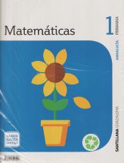 Portada de MATEMATICAS 1 PRIMARIA SABER HACER CONTIGO