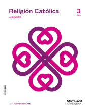 Portada de RELIGION CATOLICA SERIE NUEVO COMPARTE 3 ESO