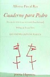 Portada de Cuaderno para Pedro