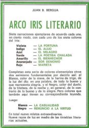 Portada de Arco Iris Literario