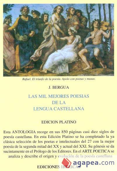 LAS MIL MEJORES POESIAS DE LA LENGUA CASTELLANA