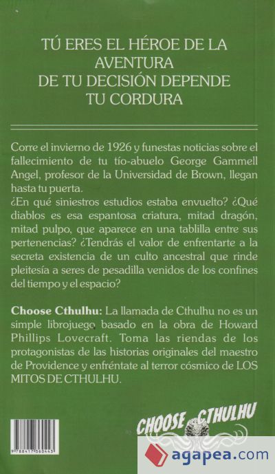 Choose Cthulhu: La llamada de Cthulhu