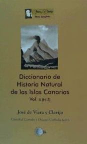 Portada de Diccionario de Historia Natural de las Islas Canarias. Vol. II (H-Z)