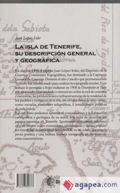 La Isla de Tenerife, su descripción general y geográfica