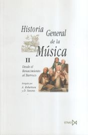 Portada de Historia General de la Música II