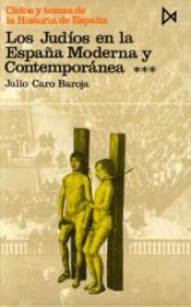 Portada de Los judíos en la España Moderna y Contemporánea III