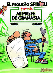 Portada de El Pequeño Spirou. Mi profe de gimnasia