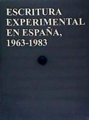 Portada de La escritura experimental en España