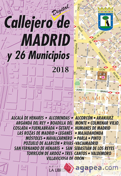 Callejero de Madrid y 26 municipios 2018