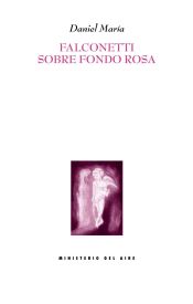 Portada de Falconetti sobre fondo rosa