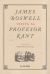 Portada de James Boswell visita al profesor Kant, de James Boswell