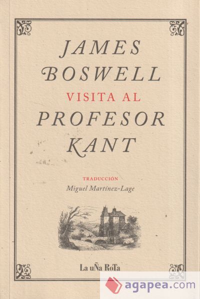 James Boswell visita al profesor Kant James Boswell visita al profesor Kant