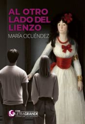 Portada de Al otro lado del lienzo (Edición Letra Grande)