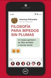 Portada de Filosofía para bípedos sin plumas