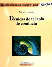 Portada de Técnicas de terapia de conducta