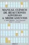 Portada de **MANUAL CLINICO REACC.ADVERSAS MEDICAMEN