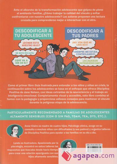 Guía ilustrada para entender al adolescente en crisis