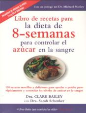 Portada de LIBRO DE RECETAS PARA DIETA 8 SEMANAS CONTROLAR AZUCAR SANGRE