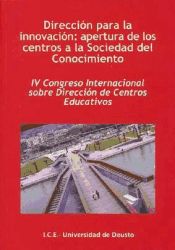 Portada de DIRECCION PARA LA INNOVACION: APERTURA