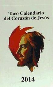 Portada de Taco calendario clásico del Corazón de Jesús con imán 2014