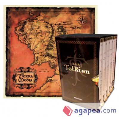 Estuche Tolkien 6 vols. + mapa + postales
