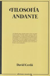 Portada de Filosofía andante