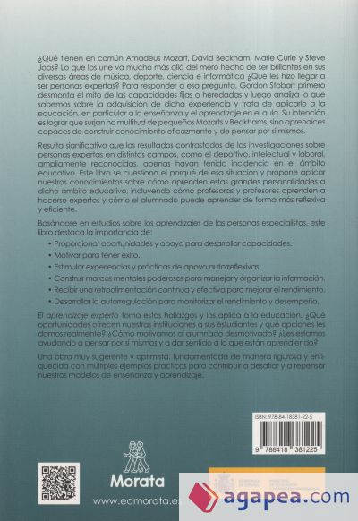 El aprendizaje experto. El falso mito de las capacidades