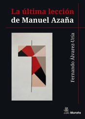 Portada de La última lección de Manuel Azaña