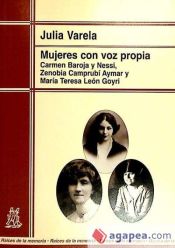 Portada de Mujeres con voz propia