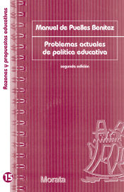 Portada de Problemas actuales de política educativa