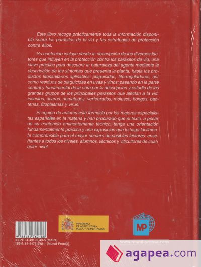 Parásitos de la vid, Los: estrategias de protección razonada