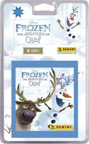 Portada de Blíster 10 sobres Frozen 2017. Una aventura de Olaf