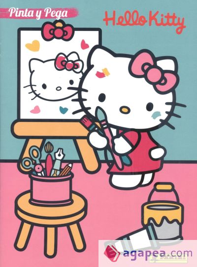 Pinta Y Pega Hello Kitty