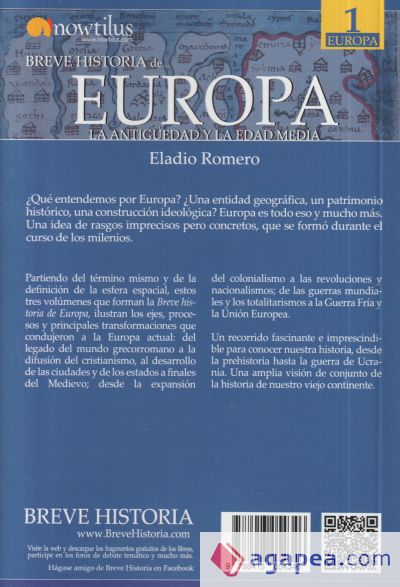 Breve historia de Europa. Tomo I