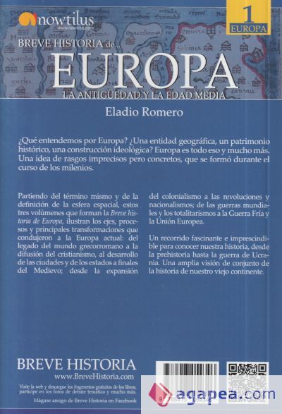 Breve historia de Europa. Tomo I Breve historia de Europa. Tomo I
