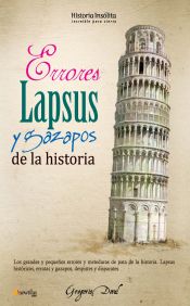 Portada de Errores, lapsus y gazapos de la historia