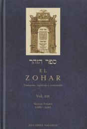 Portada de El Zohar: traducido, explicado y comentado. Vol. XIII: Sección TTerumá (126b-149b)