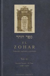 Portada de El Zohar: traducido, explicado y comentado. Vol. XV: Sección Tetzavé- Ki Tisá (179b-194b)