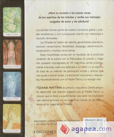 Las cartas de las dríades + baraja (N.E.): Loa espíritus de los árboles sanadores