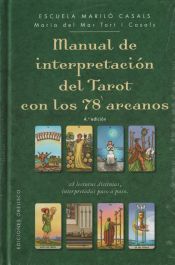 Portada de Manual de interpretación del tarot con los 78 arcanos